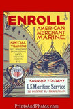Enroll Merchant Marines  6928
