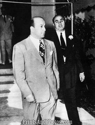 Al Capone Leaves Court  6945