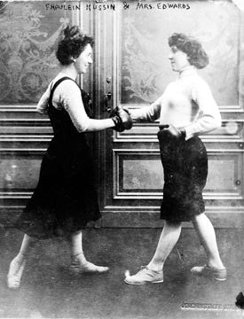 Turn of the Century Boxing Babes  7119