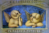 Fairbank's Cherubs Art Litho  7179
