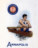 Annapolis Rowing Art Litho  7193