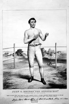 Boxer John C. Heenan 1835 Boxing  7196