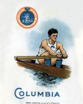 Columbia Rowing Art Litho  7205