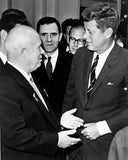 JFK & Nikita Kruschev  7222