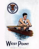 West Point Rowing Art Litho  7246