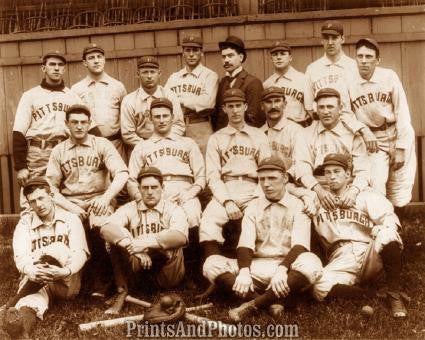 The Pittsburgh Baseball Club 1906 Photo 7359