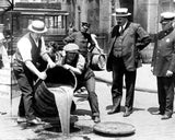 Prohibition New York Deputy Dumps Liquor 7394