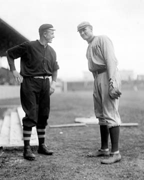 Christy Matthewson & Walter Johnson 7396