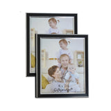 Giftgarden Photo Frame 8x10 Black Photo Frame Set Picture Frames Home Decor Wall Decoration, Glass Front Set of 2