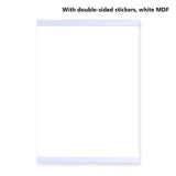 Wooden Poster Hanger Photo Frame White Black DIY Picture Canvas Print Hanging Wall Art Home Decor 21-60cm A4 A3 Custom Size new