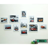 11Pcs Wall Hanging Photo Frame Set For Hallway Bedroom Living Room Wall Decoration Modern Art Home Decor Family Picture Display
